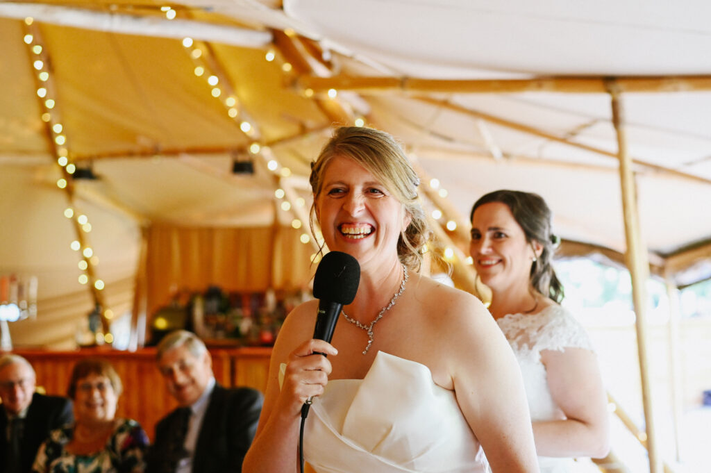 Tipi's at Whatton House Wedding Interior Photo